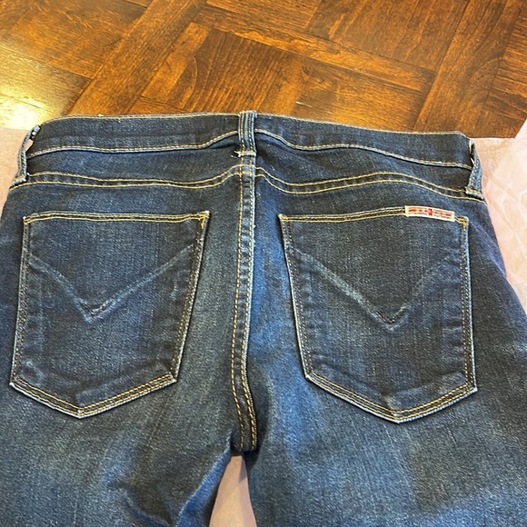 Hudson Jeans – Straight Cut, Dark Wash, Low Waist (Made in USA) - Picture 5 of 9